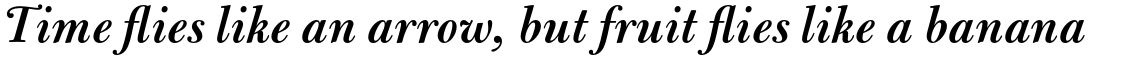 Bulmer Pro Semibold Italic
