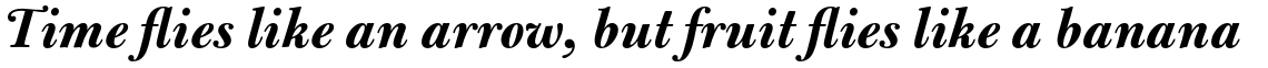 Bulmer Pro Bold Italic