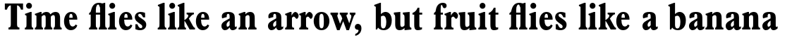 Plantin Pro Headline Bold Condensed