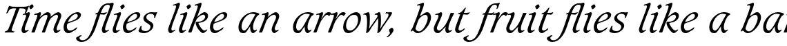 Caxton Std Light Italic