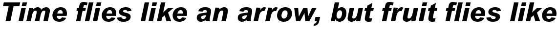 Arial Pro Extra Bold Italic