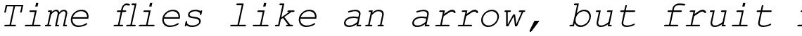Courier PS Pro Greek Italic