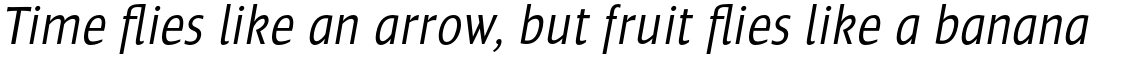 Frisans Pro Light Italic