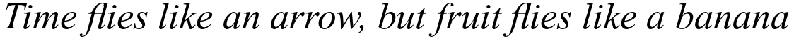 Times New Roman Pro PS Greek Italic