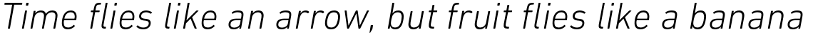 DIN Next Paneuropean Light Italic
