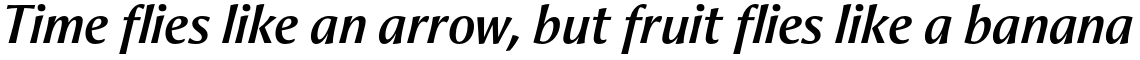 Aeris Pro Title A Bold Italic