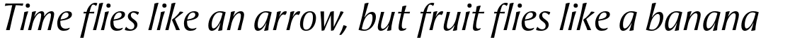 Aeris Std Title A Italic
