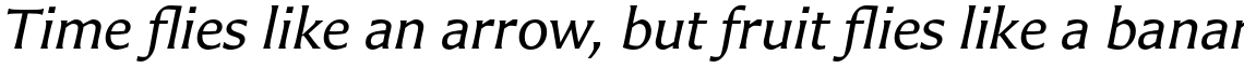 Carter Sans Std Italic
