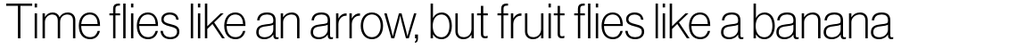 Neue Haas Grotesk Pro Display 35 Extra Light