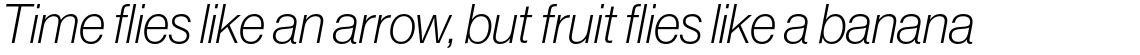 Neue Haas Grotesk Std Display 36 Thin Italic
