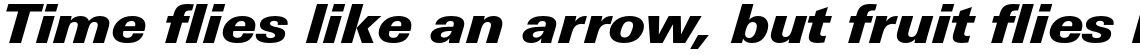 Univers Next Pro Cyrillic 831 Black Italic