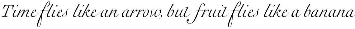 Rameau Std Light Italic