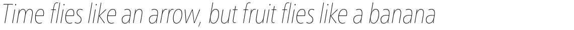 Neue Frutiger Pro Cyrillic Condensed Ultra Light Italic