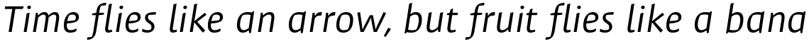 Massif Pro Italic