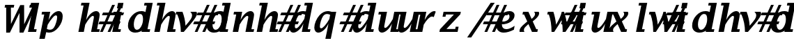 Lucida Fax Std Demi Italic