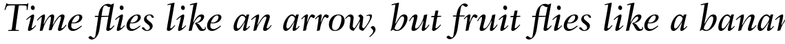 Fairfield Std 56 Medium Italic