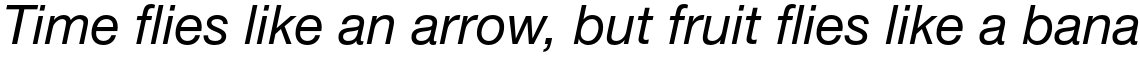 Neue Helvetica Std 56 Italic