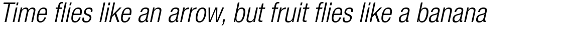 Neue Helvetica Std 47 Light Condensed Oblique