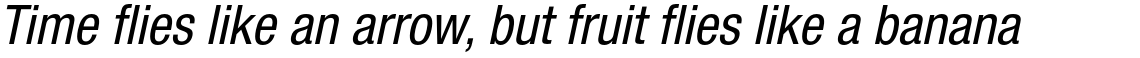 Neue Helvetica Std 57 Condensed Oblique