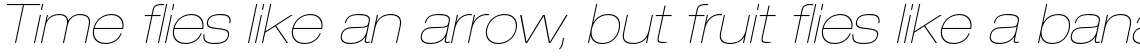Neue Helvetica Std 23 Ultra Light Extended Oblique