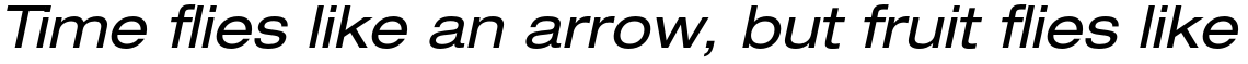 Neue Helvetica Std 53 Extended Oblique