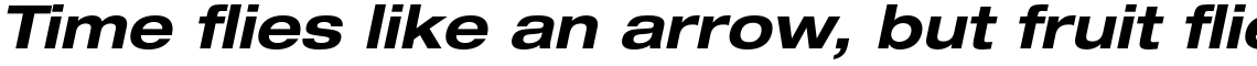 Neue Helvetica Std 73 Bold Extended Oblique