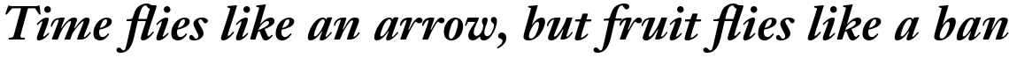 Janson Text Std 76 Bold Italic