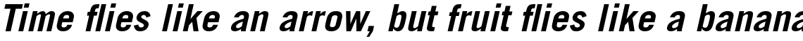 Trade Gothic Std Bold Oblique