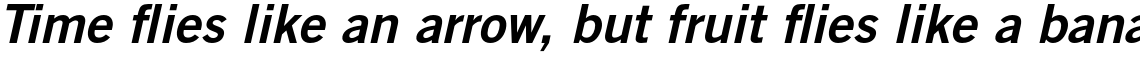 Trade Gothic Std Bold #2 Oblique