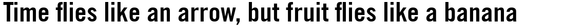 Trade Gothic Std Bold Condensed #20