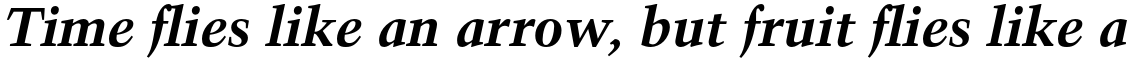 Trump Mediaeval Std Bold Italic
