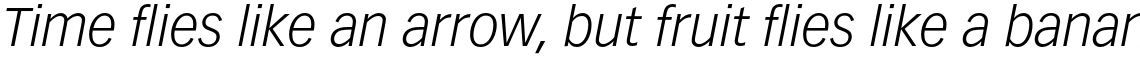 Vectora Std 46 Light Italic