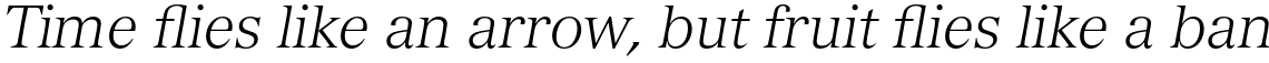 Versailles Std 46 Light Italic