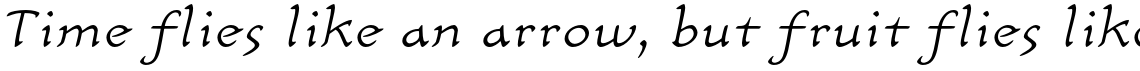 Carlin Script Std Light Italic