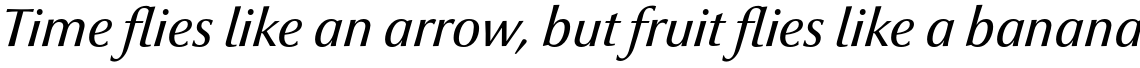 Optima nova Pro Medium Italic