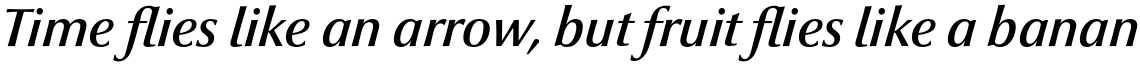 Optima nova Pro Demi Italic