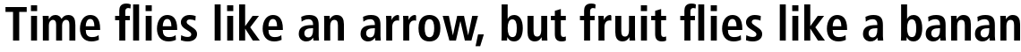Frutiger Std 67 Bold Condensed