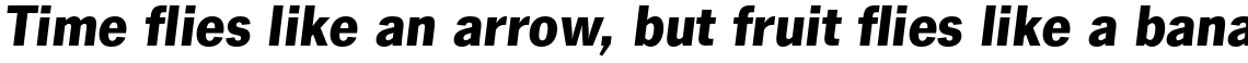 News Gothic No. 2 Std Black Italic