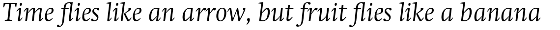 Swift Pro Light Italic