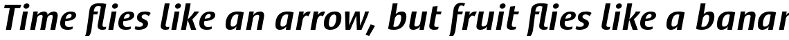 Satero Sans Pro Medium Italic