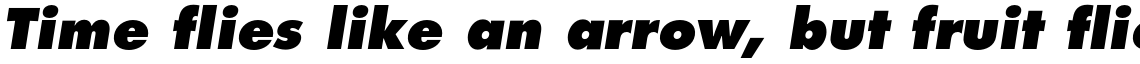 Futura Pro Extra Bold Oblique