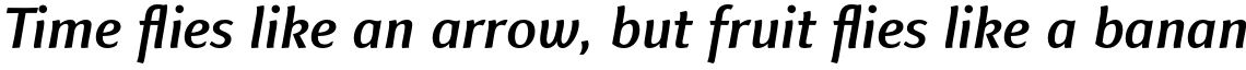Finnegan Pro Medium Italic
