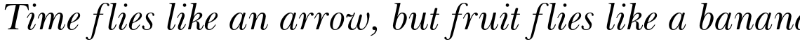 Baskerville LT Std Greek Inclined