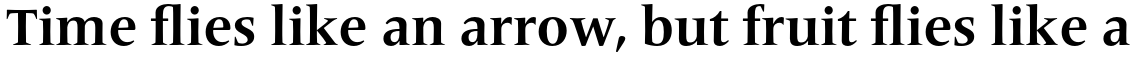 Frutiger Serif Pro Bold