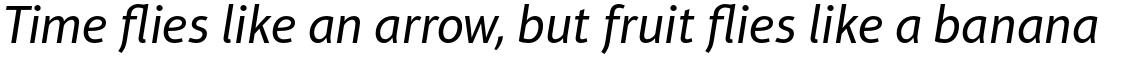 Aptifer Sans Pro Italic