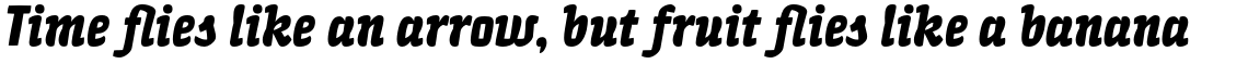 Quench Pro Bold Italic