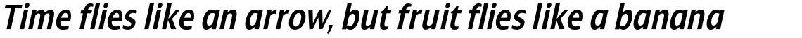 Dialog Pro Condensed Semi Bold Italic