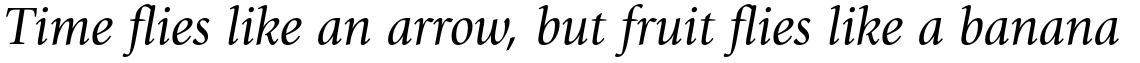 ITC Giovanni Std Book Italic