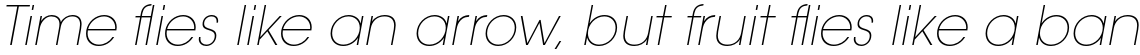 ITC Avant Garde Gothic Std Extra Light Oblique