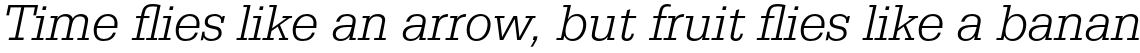 Serifa Std 46 Light Italic